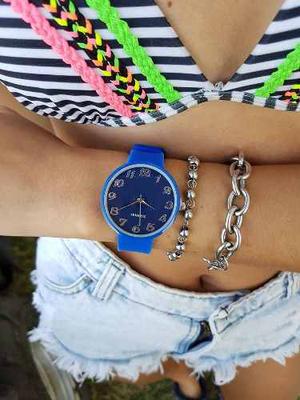 Reloj Mujer Silicona Divinos Colores