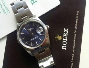 Reloj Rolex  Papeles Fdo Azul, Glamdvt