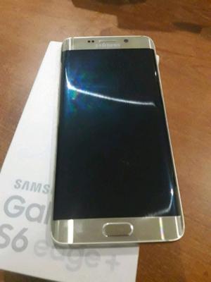 VENDO Samsung galaxy S6 edge plus en dorado 64gb