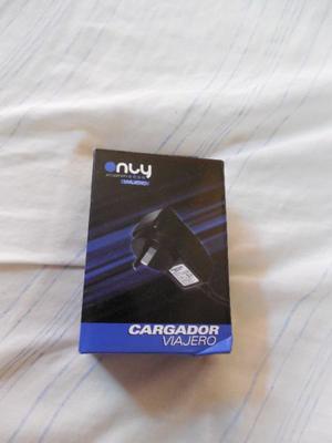Cargador Viajero Only. Mini USB 1 Amper