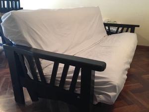 Futon wengue 3 cuerpos