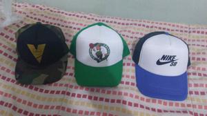 Gorras recién salidas del mercado