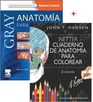 Gray Anatomia Para Estudiantes + Netter Para Colorear Pack
