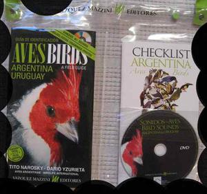 Guía Aves Argentinas Y Uruguay. Narosky +cd+bolso+chek List