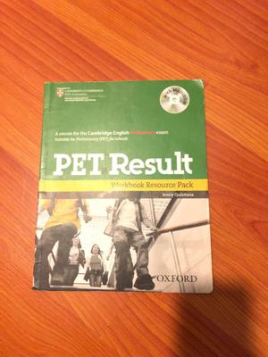 Pet result workbook resource pack