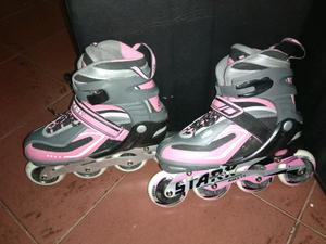 Vendo Rollers Stark ABEC 13 Extensibles + Protectores Kossok