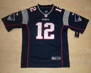 Camiseta Patriots - #12 Brady - Talles M-l-xl