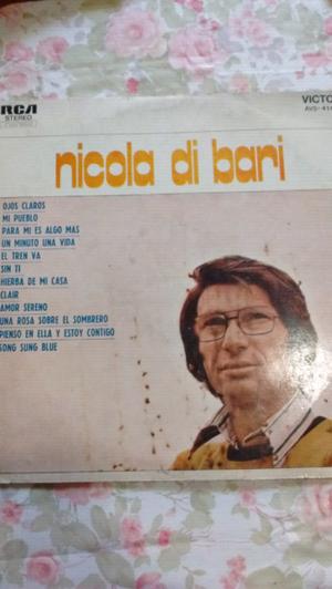Disco vinilo. Nicola Di Bari