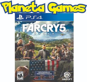 Far Cry 5 Playstation Ps4 Fisicos Nuevos Caja Cerrada
