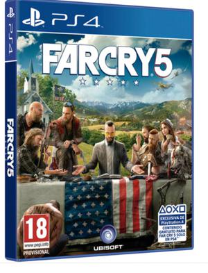 Far cry 5 ps4 fisico sellado nuevo original