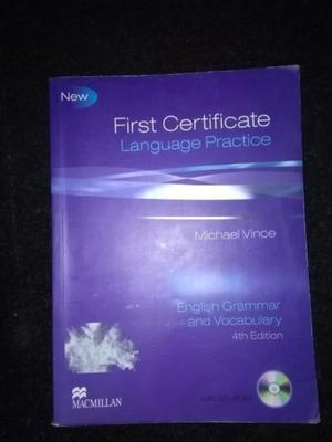 First Certificate Language Practice 4th Edition + Cd