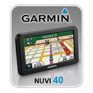 Gps Garmin Nuvi 40 +cargador Auto +soporte +funda