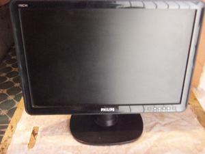 Monitor de pc, Philips 19" LCD, impecable, completo