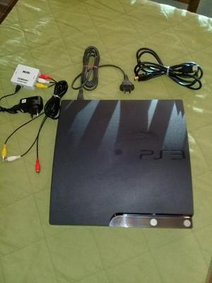 Playstation 3 Ps3 Flasheada+adaptador Hdmi+juego Original