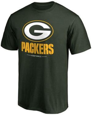 Remera Nfl Green Bay Packers Logo 4xl Talle Especial
