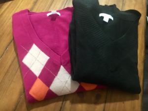 2 pullovers XS /S importados New York & Company
