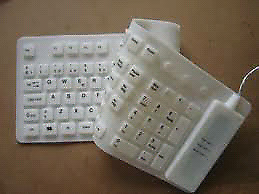 Yeclado de goma usb