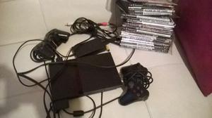 vendo o permuto ps2 completa con juegos 