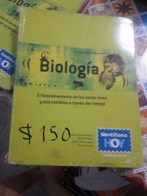 Biologia 1 y 2 SANTILLANA HOY