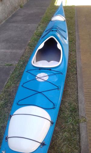 Bote k1 kayak de fibra de travesia tipo sdk no weir anaico