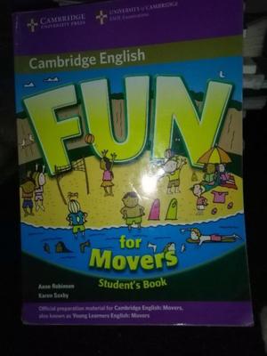 Fun For Movers Students Book Second Edition - Cambridge