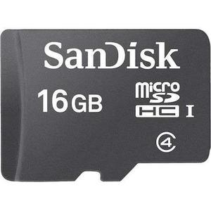 Memoria Micro Sd 16gb Sandisk Clase 4 Celulares Camar Tablet