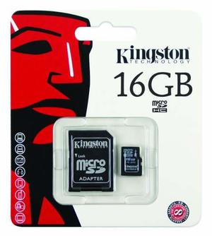 Memoria Micro Sd Kingston De 16gb Clase 4 - Dixit Pc