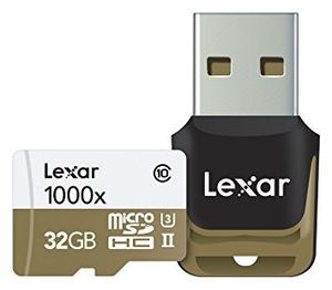 Tarjeta De Memoria Micro Sd Lexar 32gb x 150mbs U3 4k