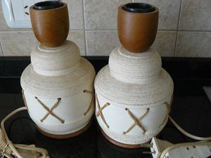 Veladores de cerámica (x2)