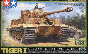 German Tiger I Late Production 1/48 Tamiya