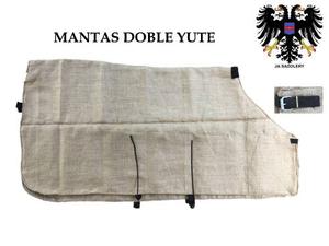 Manta Caballo Doble Yute/arpillera