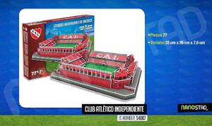 Maqueta Estadio 3d Kit Luces Led! Para Independiente!!!