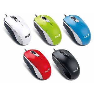 Mouse Genius Dx 110 Usb Optico Varios Colores