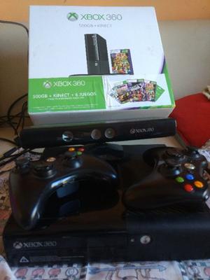 Xbox  controles + Kinect + 9 juegos