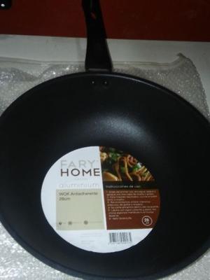 wok teflon de 28 cm