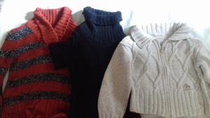 3 sweaters de lana