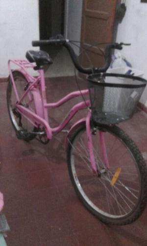 Bicicleta con poco uso