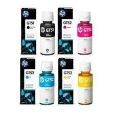 Combo Tinta Hp Gt51 Gt52 Original Deskjet Gt Sist Cont