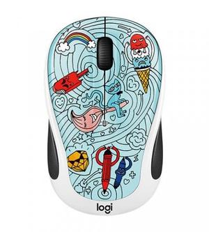 LOGITECH Mouse Inal?mbrico M317 Bae-Bee Blue