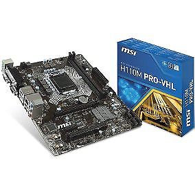 MOTHER MSI  H110M PRO VHL PUERTO SERIAL Y PARALELO
