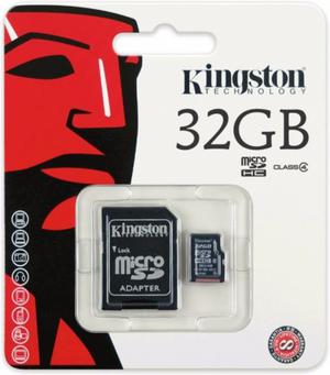 Memoria Micro Sd Hc 32 Gb Kingston Clase 4
