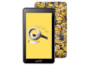 Tablet Kanji Alfa Minions + Funda + Mini Parlante Usb de
