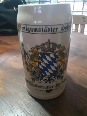 Vaso de cerveza original de Alemania 1lt