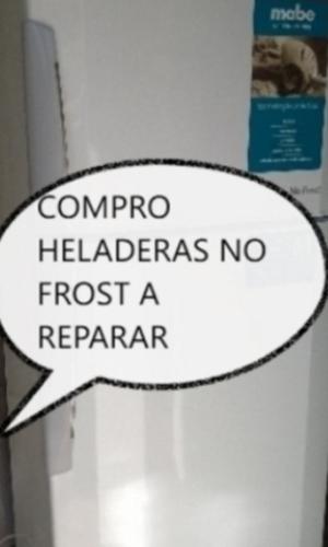 COMPRO HELADERAS A REPARAR
