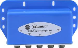 Diseqc Alphasat 4 En 1 Switch 2.0 (A Prueba De Agua)