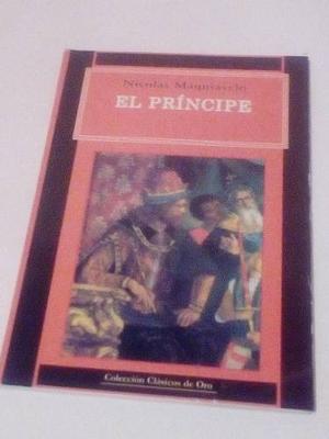 El Principe Maquiavelo Coleccion Clasicos De Oro Libro Nuevo