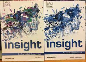 Insight Pre Intermediate Student S Book & Workbook - Oxford