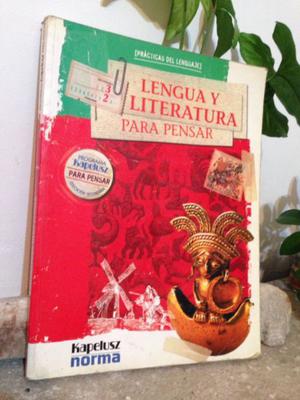 Lengua y Literatura para pensar