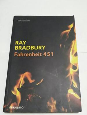 Libro Fahrenheit 451/ Ray Bradbury