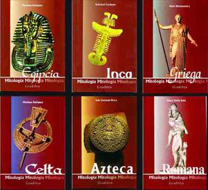 Mitología Lote X 6 Libros Nuevos Griega Celta Inca Egipcia
